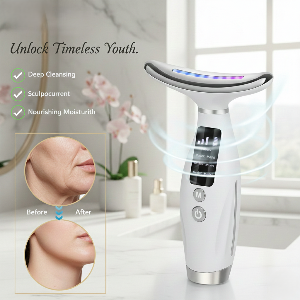 Microcurrent 4-in-1 Face & Neck Tightening Tool